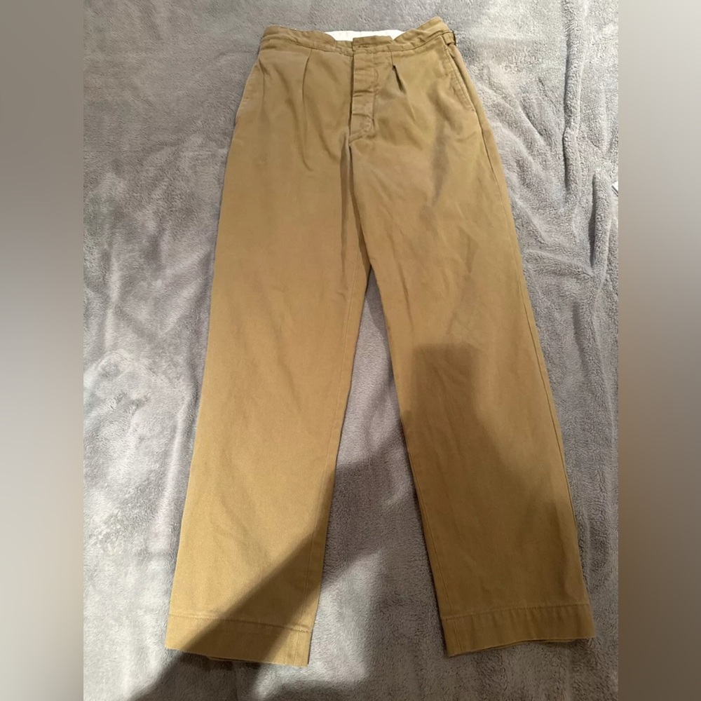 Men's Classic Tan Chino Pants